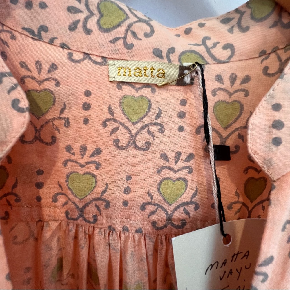 Matta Vayu Tapi Dress in Rose Medium - Picture 6 of 10